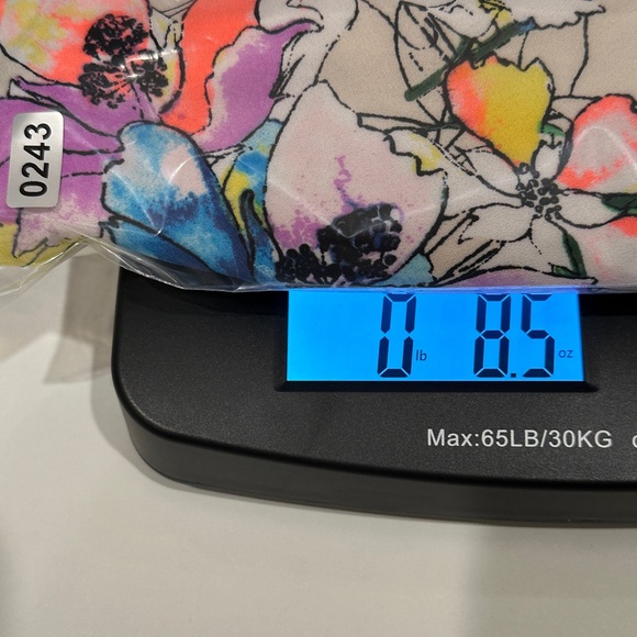 EXPRESS Womens Size 2 Watercolor Floral Fit Flare  Dress Y2K Party Going Out - Picture 15 of 15